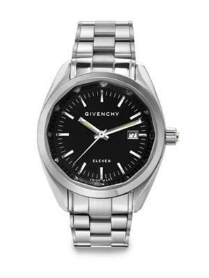 Givenchy Eleven Stainless Steel Bracelet Watch