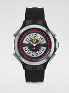 Scuderia Ferrari Lap Time Stainless Steel Watch