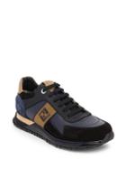 Fendi Embroidered Colorblock Sneakers
