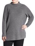 Eileen Fisher, Plus Size Merino Wool Turtleneck Sweater
