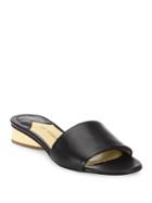 Paul Andrew Lina Leather Slides