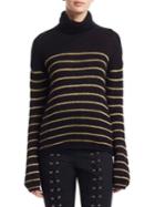 A.l.c. Elisa Metallic Stripe Sweater