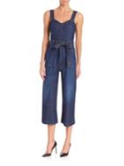 7 For All Mankind Saint Tropez Belted Jumpsuit