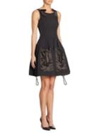 Moschino A-line Silk Pocket Dress