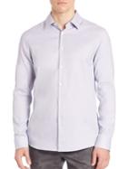 Michael Kors Micro Checkered Shirt