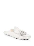 Tod's Gommini Circle Leather Mules