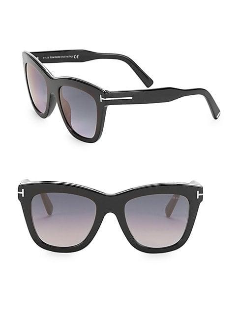 Tom Ford Eyewear Julie 52mm Square Sunglasses