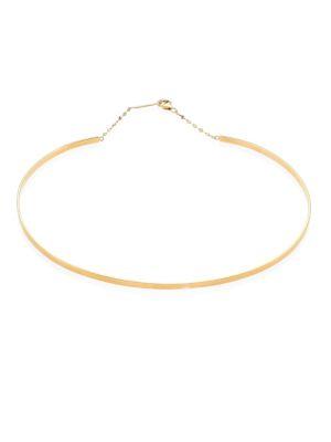 Lana Jewelry Bond Thin Gloss 14k Yellow Gold Choker