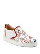 Christian Louboutin Masteralta Patent Leather Skate Sneakers