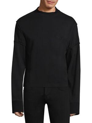 Helmut Lang Distorted Cotton Sweatshirt
