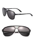 Carrera 57mm Flat-top Sunglasses