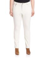 Eileen Fisher, Plus Size Organic Cotton Blend Jeans