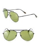 Tom Ford Eyewear Indiana 60mm Aviator Sunglasses