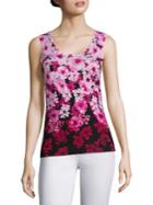 Saks Fifth Avenue Collection Floral Print Shell