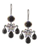 Holly Dyment Diamond And Gemstone Chandelier Earrings