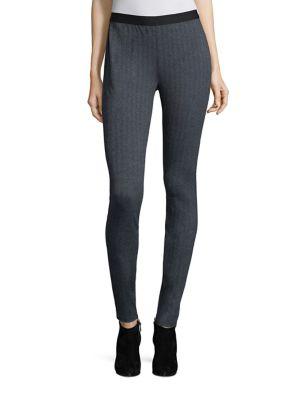 Eileen Fisher Herringbone Slim-fit Pants