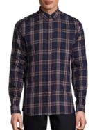 The Kooples Plaid Patterned Cotton Shirt