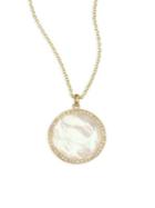 Ippolita Lollipop? Diamond & Mother-of-pearl Pendant Necklace