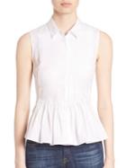 Theory Dionelle Sartorial Flared Top