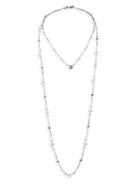 Chan Luu Double Layer 3-4mm Freshwater Pearl Beaded Necklace