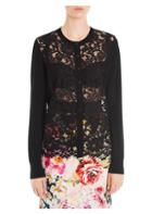 Dolce & Gabbana Lace Front Cardigan