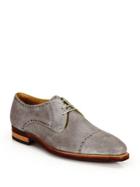 Corthay Ike Suede Lace-up Derby Oxfords