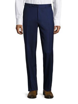 Canali Traveler Wool Trousers