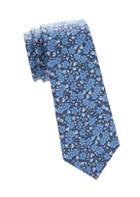 Kiton Floral Silk-linen Tie