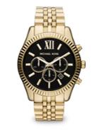 Michael Kors Lexington Chronograph Goldtone Bracelet Watch