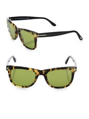 Tom Ford Eyewear Leo 52mm Square Sunglasses