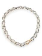 John Hardy Bamboo Sterling Silver & 18k Yellow Gold Link Necklace