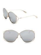 Dior Diorstellaire2 68mm Wire Sunglasses
