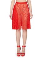 Givenchy Lace Knee Length Skirt