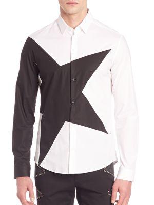 Versace Collection Star Woven Shirt