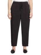 Eileen Fisher, Plus Size Twill-tie Ankle Pants