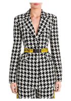 Off-white Houndstooth Jacket