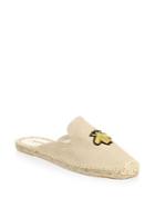 Soludos Bee Canvas Mules