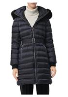 Burberry Limehouse Shearling Hooded Puffer Coat