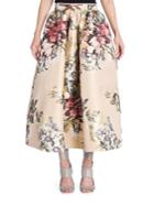 Fendi Floral Jacquard Skirt