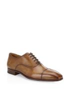 Saks Fifth Avenue Collection By Magnanni Leather Cap Toe Loafers