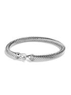 David Yurman Cable Buckle Bracelet With Diamonds