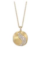 Marco Bicego Diamond & 18k Yellow Gold Long Pendant Necklace