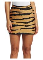 Proenza Schouler Tiger-print Jacquard Mini Skirt