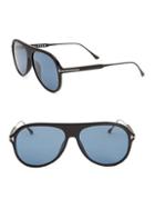 Tom Ford 57mm Injected Aviator Sunglasses