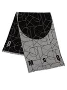 Mcq Alexander Mcqueen Geometric Print Angle Scarf