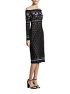 Yigal Azrouel Off-the-shoulder Lace Dress