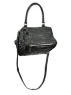 Givenchy Pandora Small Crinkled Leather Shoulder Bag