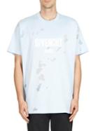 Givenchy Columbian Destroyed Logo Cotton Tee