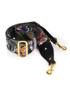 Valentino Camubutterfly Embroidered Leather Handbag Strap