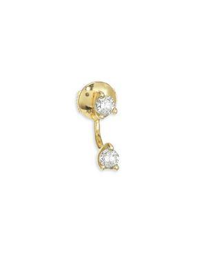 Anita Ko 18k Gold & Diamond Orbit Earring